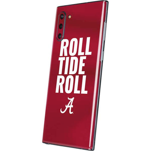University of Alabama Roll Tide Roll Galaxy Note 10 Skin